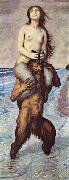 Franz von Stuck Faun und Nixe Germany oil painting reproduction